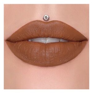 CHOCOLATE FONDUE New in Box Jeffree Star Velvet Trap Lipstick Brown Orange Matte